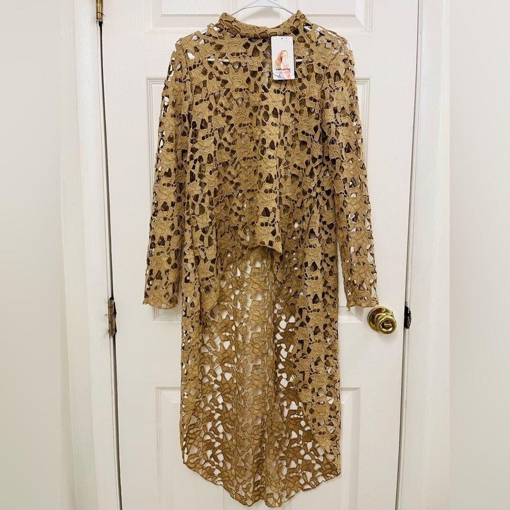 PRETTYGARDEN Long Sleeve Round Neck High Low
Asymmetrical Tops - Picture 5 of 10